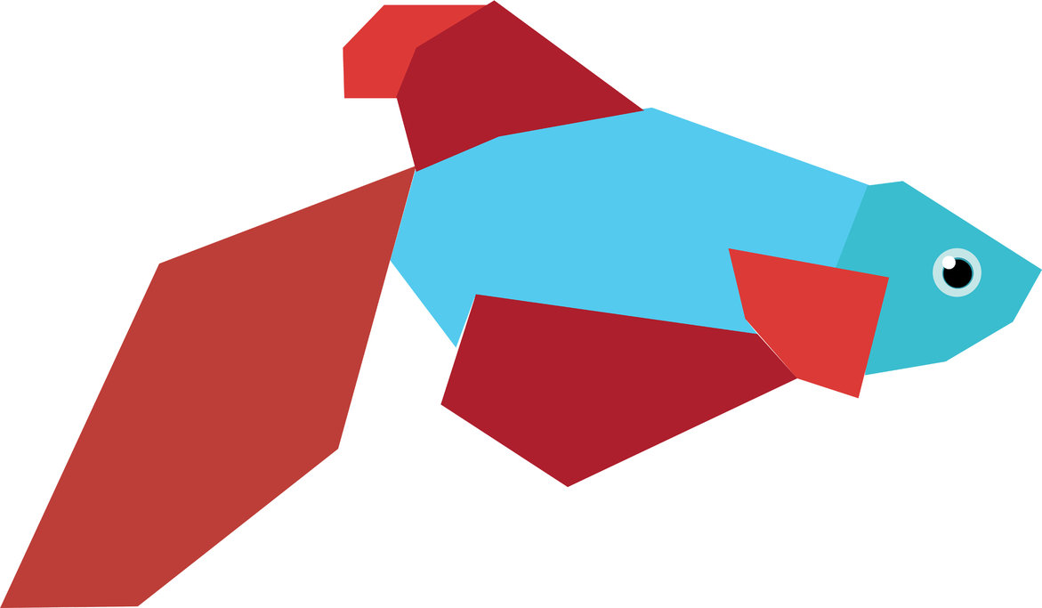 1171x683 Vector) High Quality Windows 8 Betta Fish By Kohakuyoshida On
