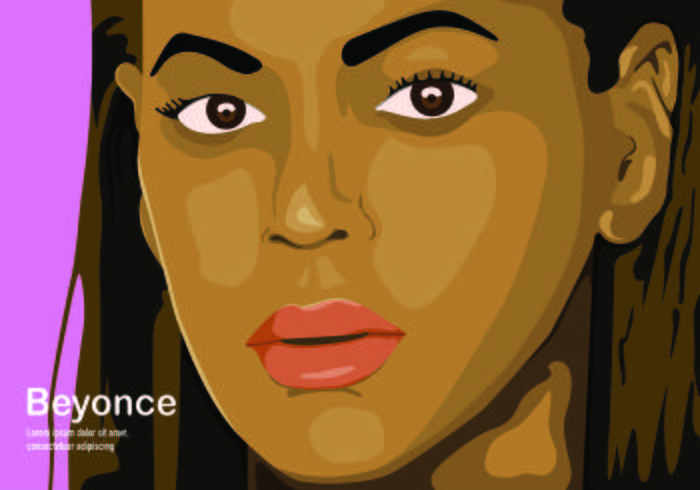 700x490 Illustration Face Beyonce