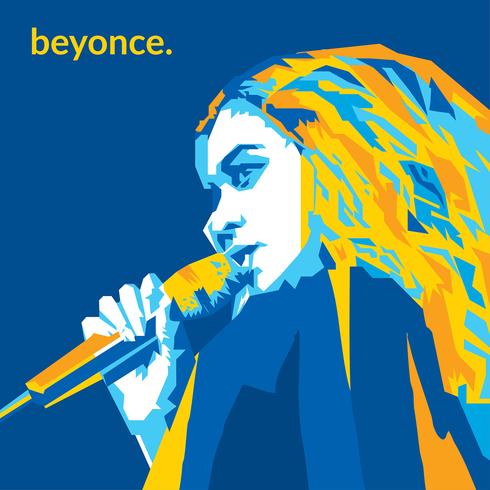 490x490 Beyonce Free Vector