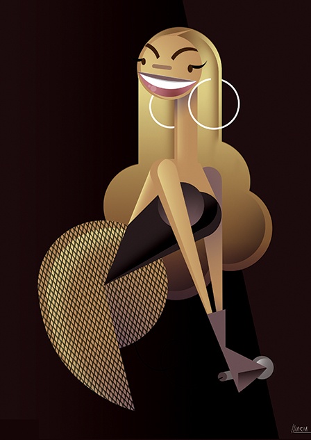 448x633 Assorted Vector Caricatures I Maria I Piquer