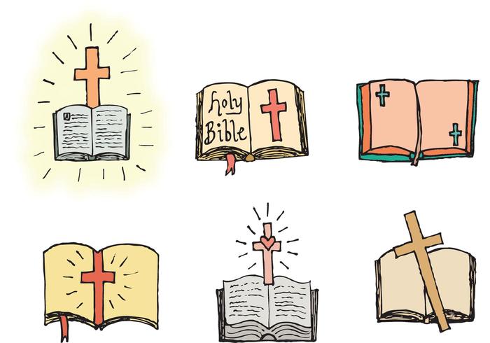 700x490 Free Open Bible Vector Series