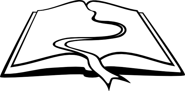 600x295 Collection Of Free Bible Vector Black And White. Download On Ubisafe