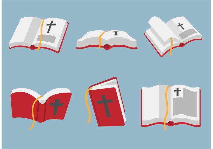 700x490 Open Bible Vector Art
