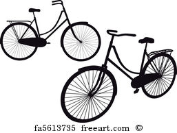 257x194 Free Art Print Of Old Bicycle With Birds, Vector . Vintage Bicycle