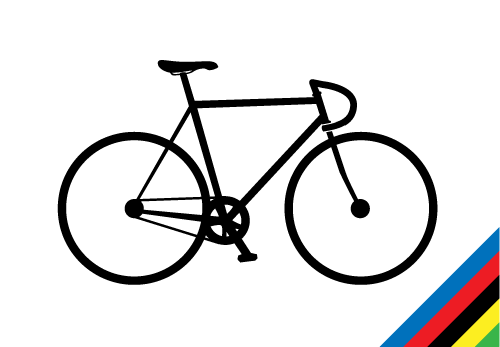 500x347 Track Bike Free Vector 4vector