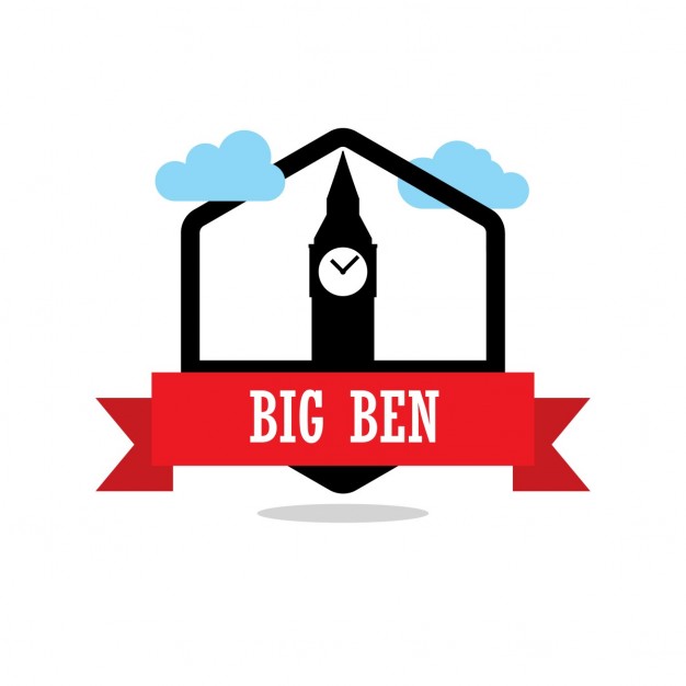 626x626 Big Ben Vector Free Download