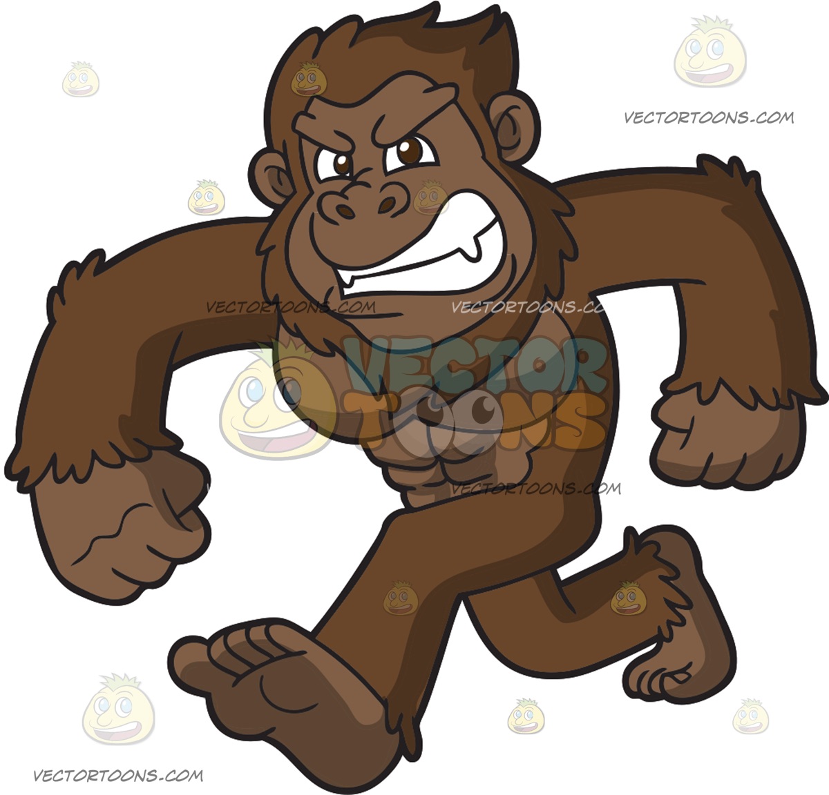 Bigfoot Vector Art