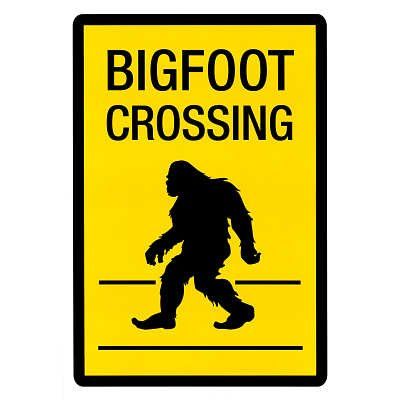 400x400 Bigfoot Clipart