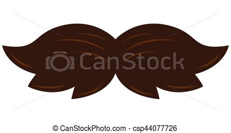 450x259 Aislado, Bigote. Vector, Aislado,