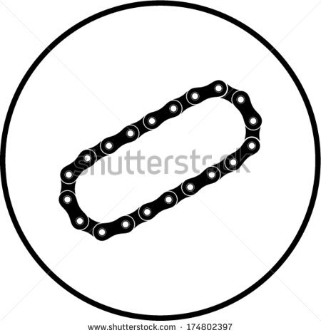 450x470 Motorcycle Chain Clipart