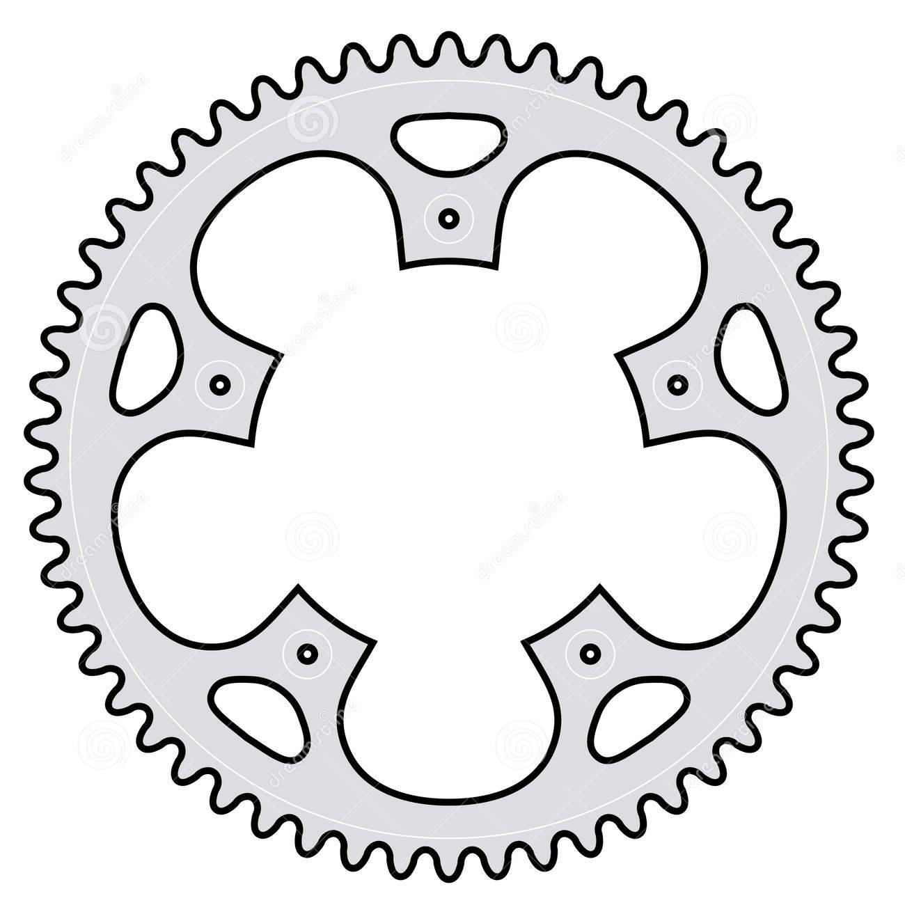 1300x1300 Vector Bicycle Crank Clipart Panda