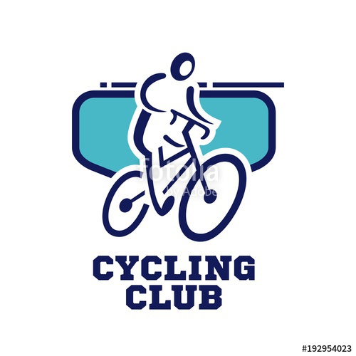 500x500 Bicycle Logo Template. Bike Club Logo Stock Image And Royalty