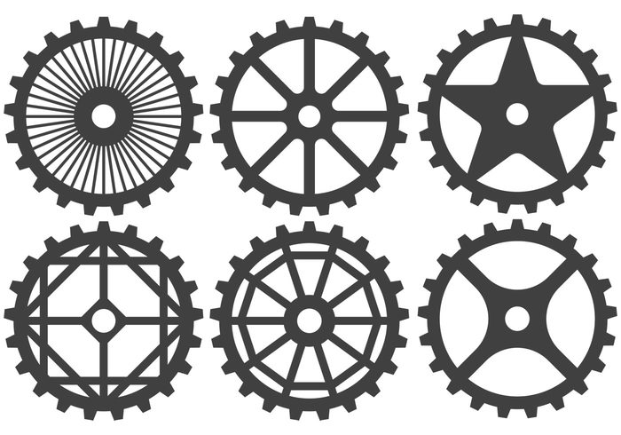 700x490 Bike Sprocket Vectors 148929