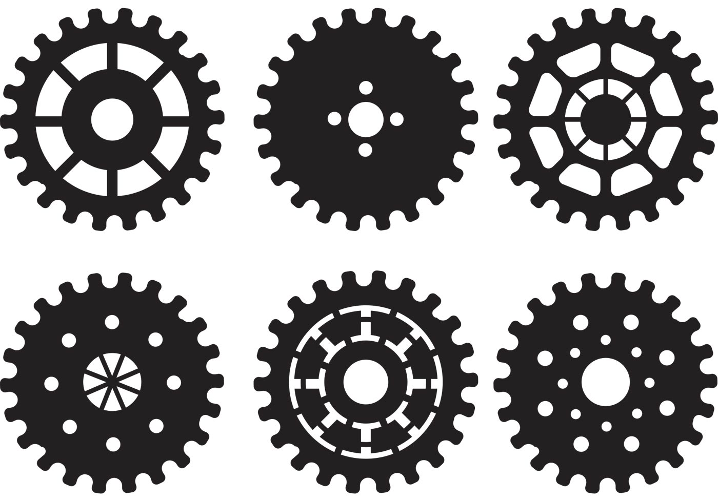 1400x980 Bike Sprocket Free Vector Art