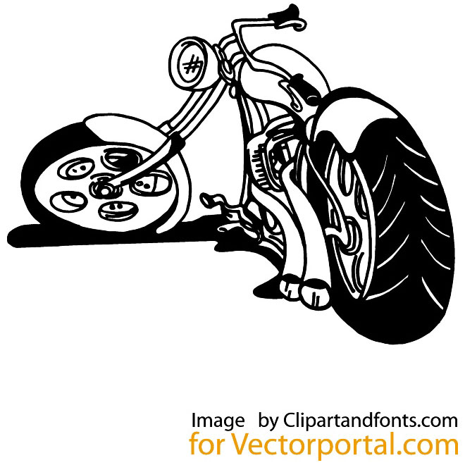 660x660 Motorbike Vector Art