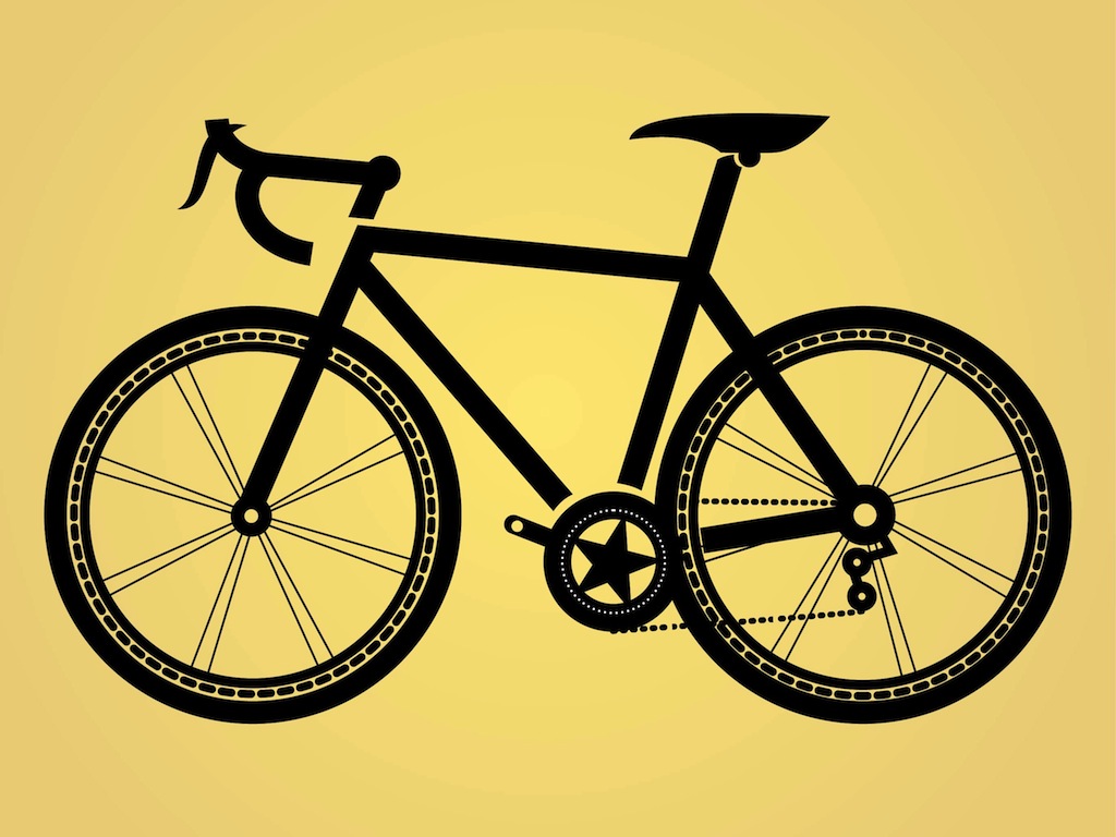 1024x768 Bicycle Illustration Free Vectors Ui Download