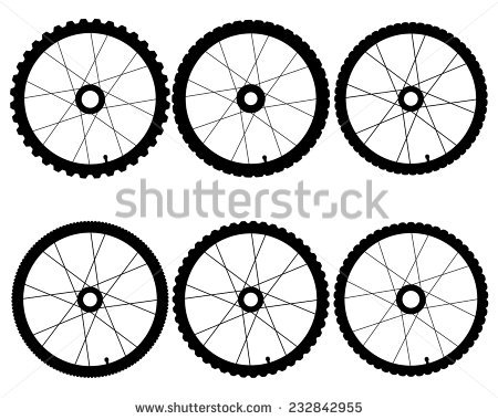 450x380 Collection Of Bike Wheel Drawing High Quality, Free Cliparts