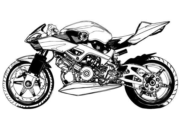 600x380 Free Download Of Motorcycle Vector Graphics And Illustrations