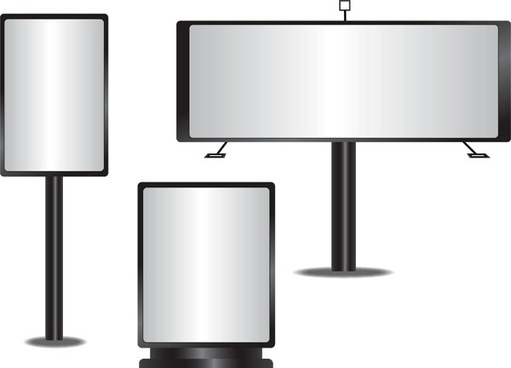 511x368 Blank Outdoor Billboard Vector Free Vector Download (2,965 Free