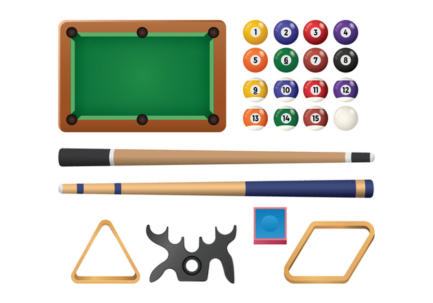 632x443 Free Realistic Billiard Vector Free Vector Download 392489 Cannypic