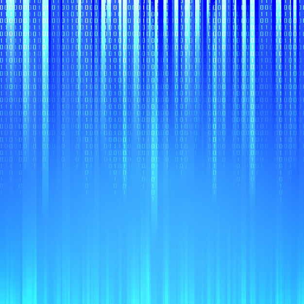 626x626 The Binary Code. Vector Free Download