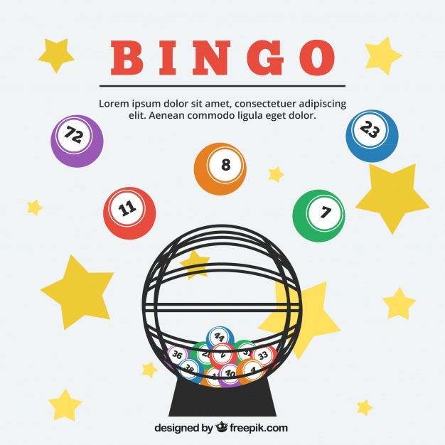 626x626 Background Of Stars And Bingo Balls Vector Free Download
