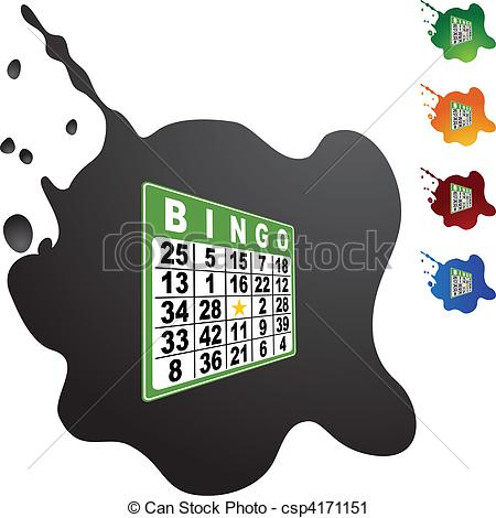 450x470 Bingo Vector Clip Art