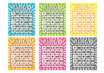 352x247 Classic Bingo Cards Free Vector Download 328273 Cannypic