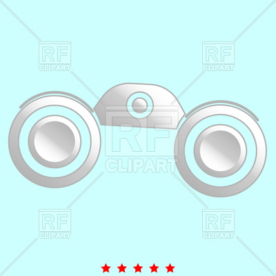 400x400 Binoculars Icon Vector Image Vector Artwork Of Signs, Symbols