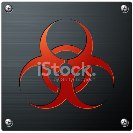 440x440 Biohazard Symbol Vector Stock Vector