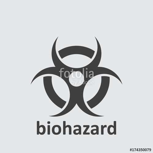 500x500 Biohazard Symbol Icon Stock Image And Royalty Free Vector Files