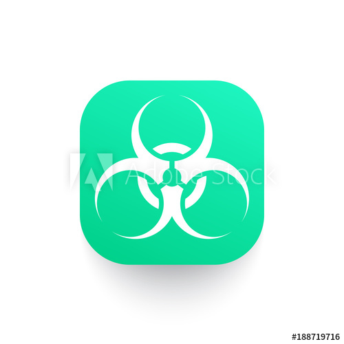 500x500 Biohazard Vector Icon