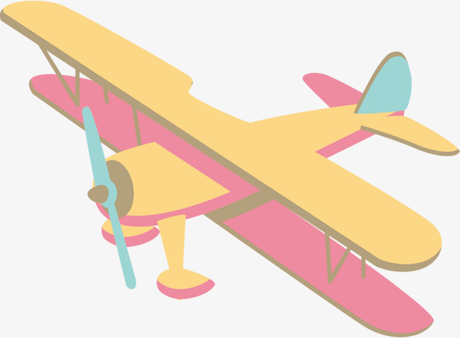 650x478 Top View Biplane, Vintage Aircraft, Cartoon Airplane, Aerospace