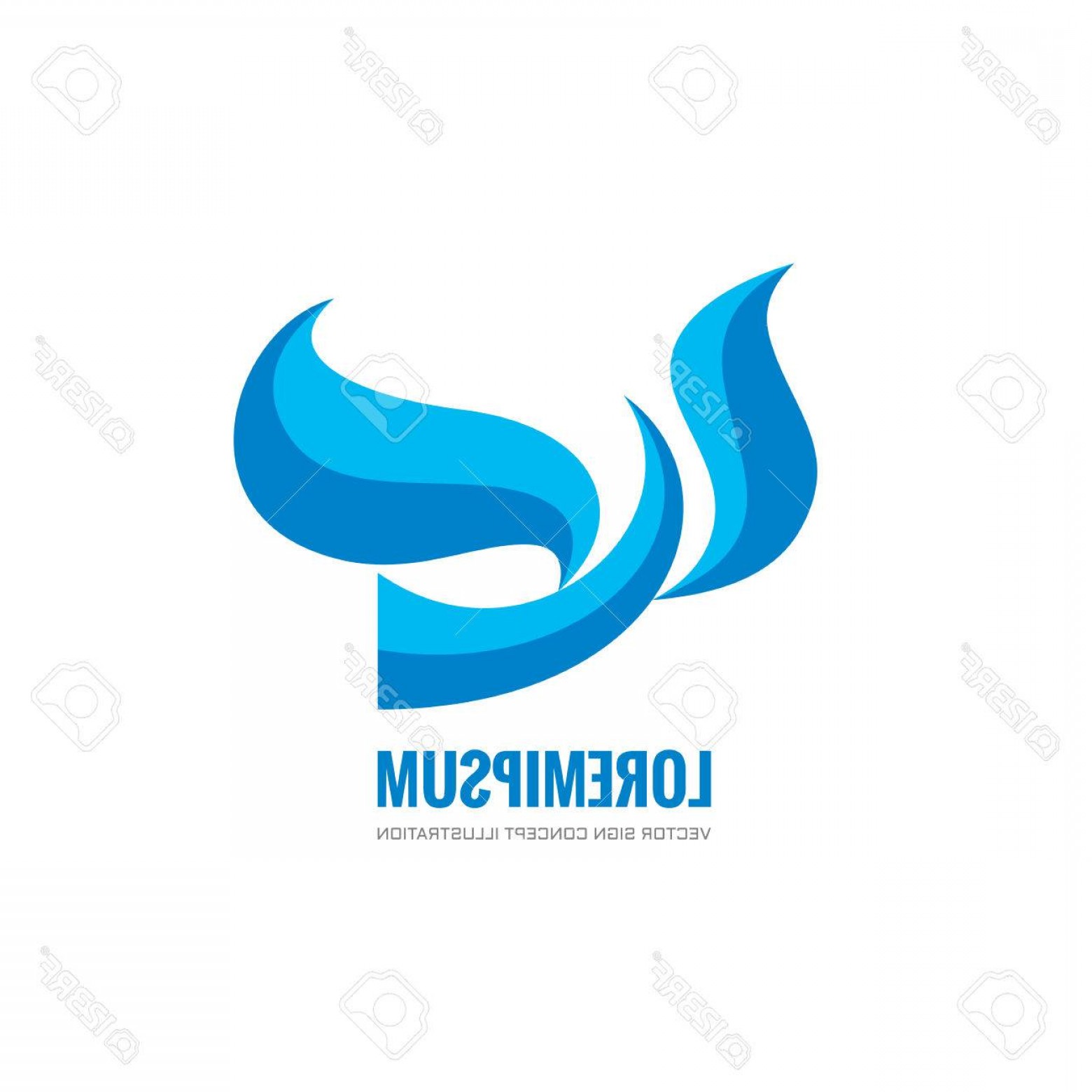 1560x1560 Photostock Vector Bird Vector Logo Concept Illustration Bird Logo