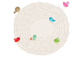 285x200 Bird Nest Free Vector Graphic Art Free Download (Found 3,997 Files