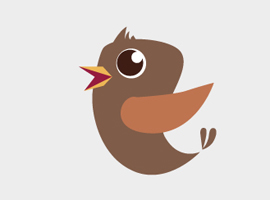 270x200 Free Bird Vector Graphics