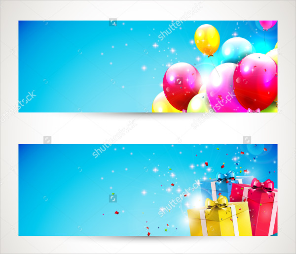 600x516 Birthday Banner Templates