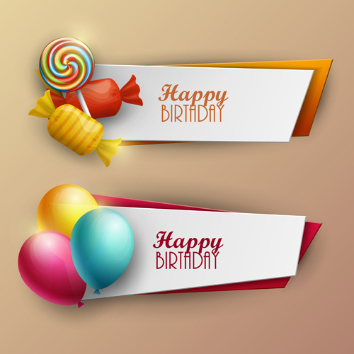 500x500 Sweet With Birthday Banner Vector Free Vector In Encapsulated