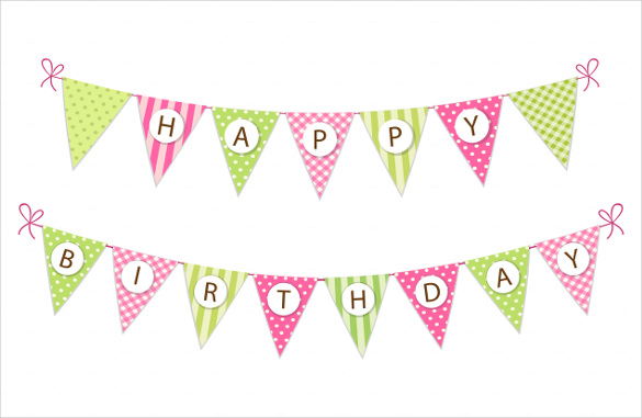585x381 Birthday Banner Template Free Psd, Ai, Vector Eps