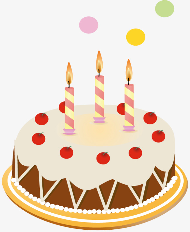 650x793 Png Birthday Cake Vector Material, Birthday Vector, Cake Vector