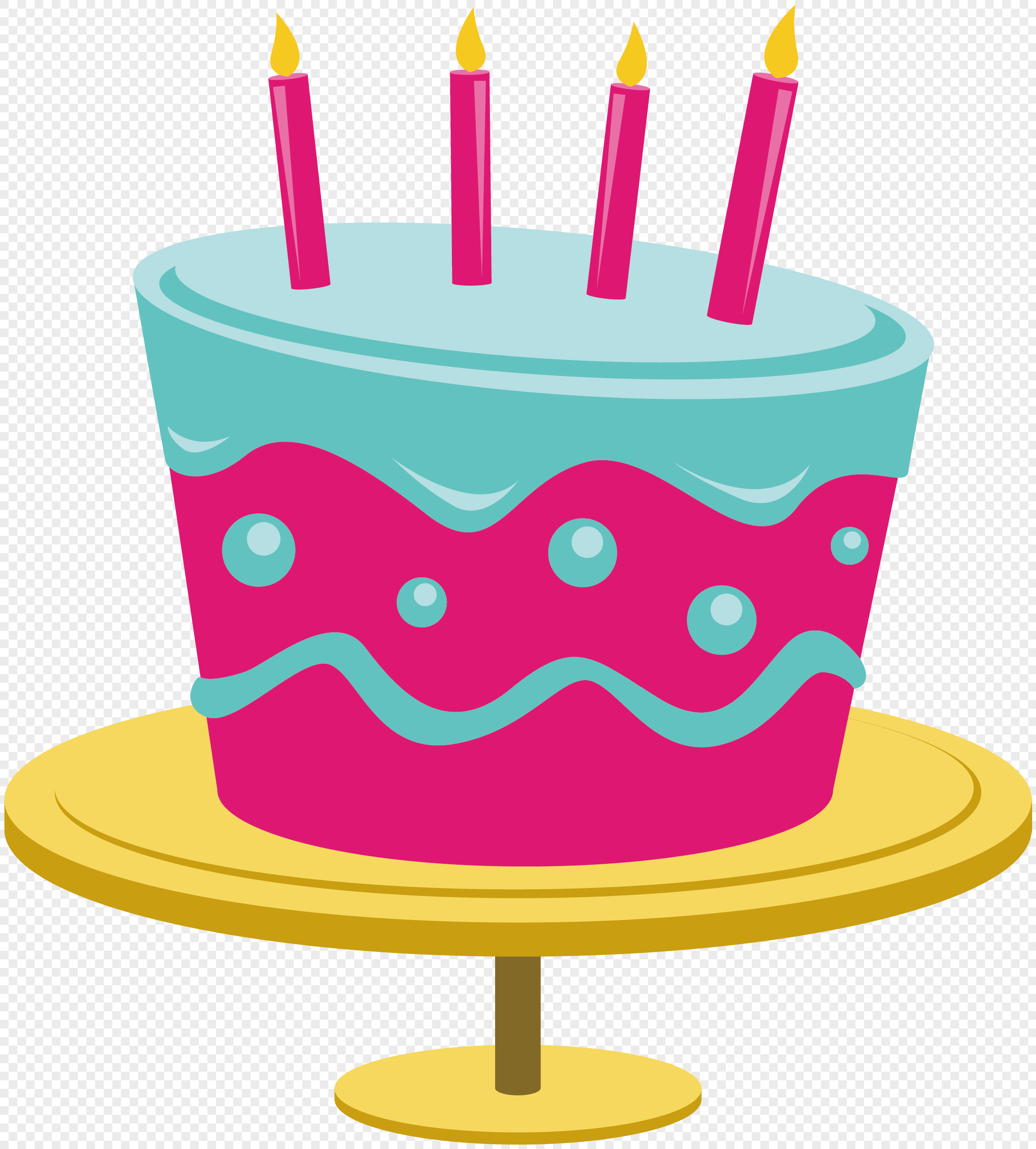 2398x2659 Cartoon Birthday Cake Vector Material Png Image Picture Free