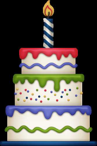 334x500 Cute Birthday Cake Clipart Gallery Free Picture Cakes 3 Unique Of