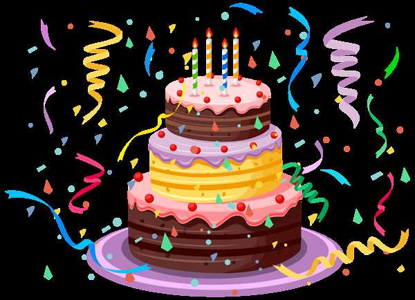 600x434 Birthday Cake With Confetti Png Clipart Picture Lovely Of Birthday