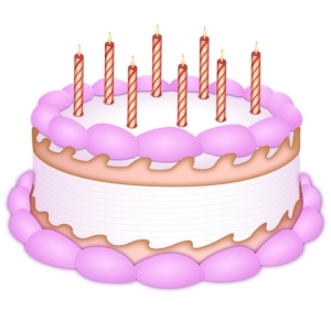 300x300 Birthday Cake Vector