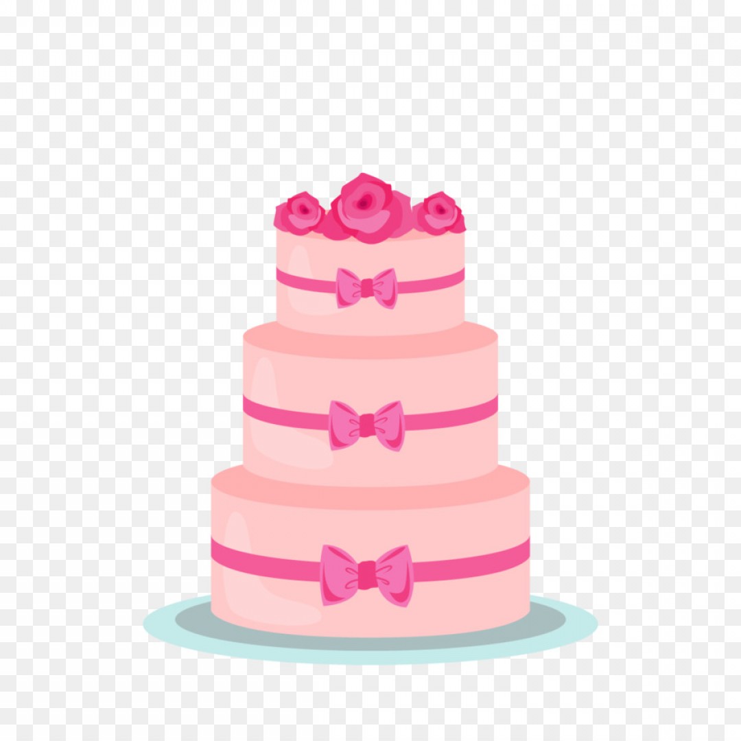 1080x1080 3 Tier Birthday Cake Vector Shopatcloth