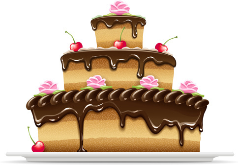 484x337 Birthday Cake Vector Art Free Vector Download (217,028 Free Vector