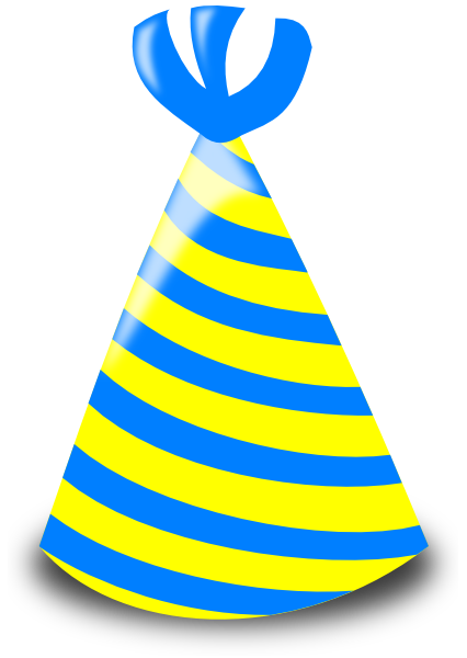 426x600 Birthday Hat Vector Clipart