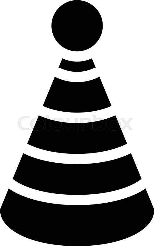 500x800 Designer Birthday Hat Stock Vector Colourbox