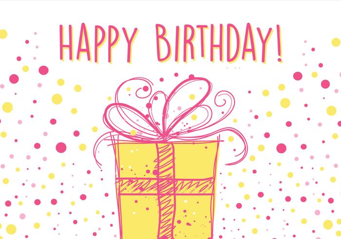 700x490 Design A Birthday Card Birthday Card Design Download Free Vector