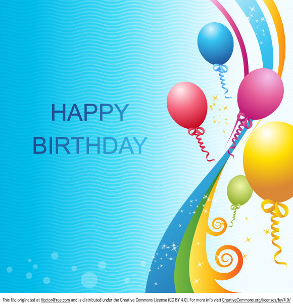 Birthday Vector Images at GetDrawings | Free download